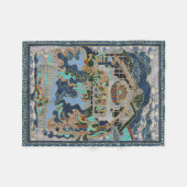 Thuis Fleece Deken (Voorkant (Horizontaal))