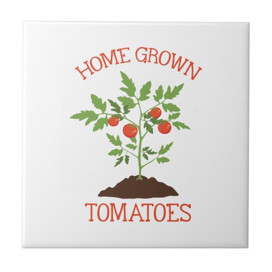 Thuis gegroeid tegeltje (Voorkant)