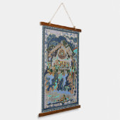 Thuis Hangend Wandkleed (Gebogen)