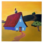 THUIS HOME keramische tapijten Tegeltje (Voorkant)