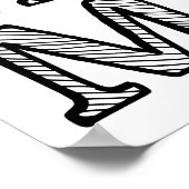 Thuis: Honduras glimlachende vlag Housewarming Poster (Hoek)