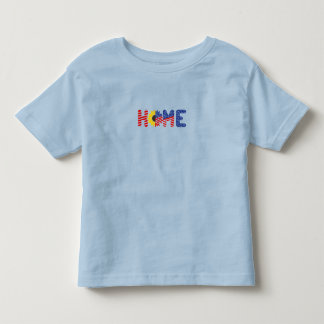 Thuis Illustratie 4 juli Kinder Shirts