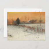 Thuis in Montclair, George Innes Art Briefkaart (Voorkant / Achterkant)