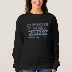 Thuis is de plaats waar de Anker Herfst Noord-Zee Trui