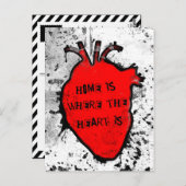 thuis is het anatomische hart daar briefkaart (Voorkant / Achterkant)