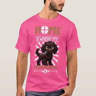 Thuis is met mijn Pudelpointer T-shirt
