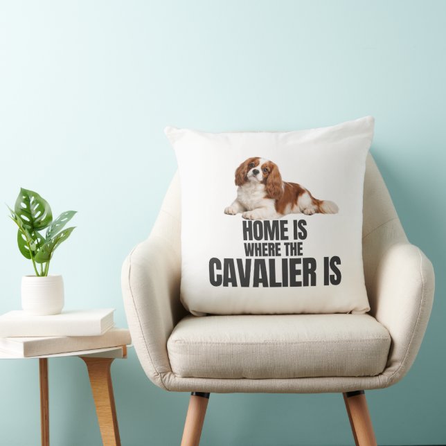 Thuis is waar de Cavalier is kussen (Stoel)