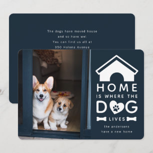 Thuis is waar de hond leeft aankondiging