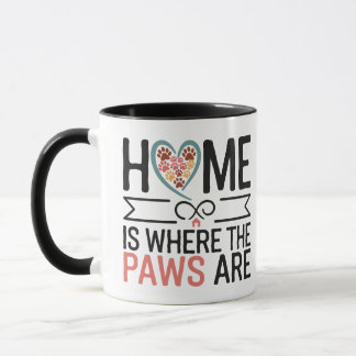 Thuis is waar de poten zijn dierenliefhebbers gesc mok