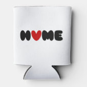 Thuis is waar het hart blikjeskoeler (Voorkant)