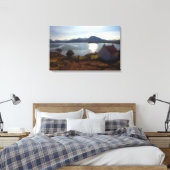 Thuis is waar het hart canvas afdruk (Insitu (Slaapkamer))