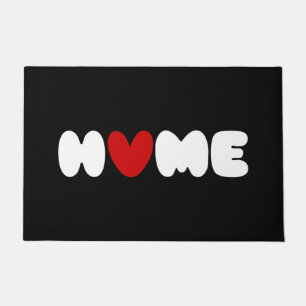 Thuis is waar het hart doormat is deurmat
