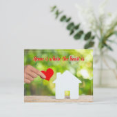 Thuis is waar het hart een echte verwarmingsketel  (Staand voorkant)