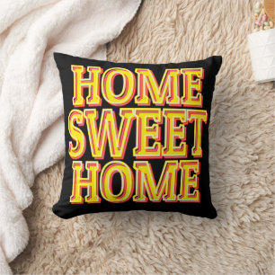 Thuis is waar het hart is kussen