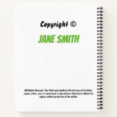 Thuis is waar het hart is notitieboek (Achterkant)