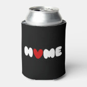 Thuis is waar het hart Koelbox is Blikjeskoeler (Blikje Voorkant)