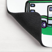 Thuis is waar je het parkeert. muismat (Hoek)