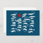 Thuis is waar je moeder Moederdag is | BRIEFKAART (Voorkant / Achterkant)