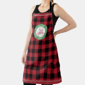 Thuis is waar Lefse gemaakt is! Buffelcontrole Schort (Insitu)