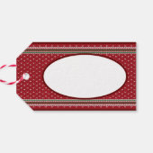 Thuis is waar Lefse gemaakt is! Cadeaulabel (Achterkant Horizontaal)