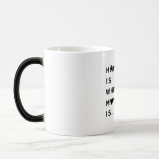 Thuis is waar mama is – Cadeau voor mama Magische Mok