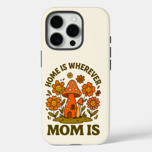 Thuis is waar mama Moederdag is iPhone 16 Pro Hoesje