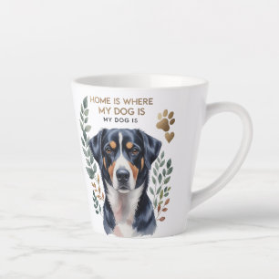 Thuis is waar mijn hond is" Kleine Latte Mok