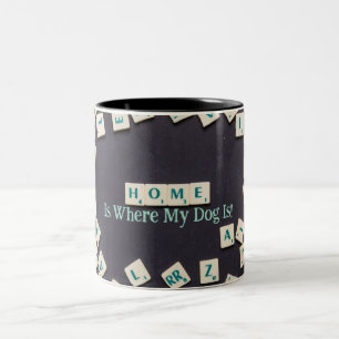 Thuis is waar mijn hond is - Mok