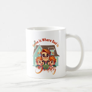 Thuis is waar papa is - Vaderdag cadeau-idee Koffiemok