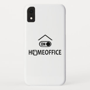 Thuis kantoor - Homeoffice on iPhone XR Hoesje