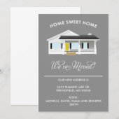 THUIS KOMEN IS THUIS | VERHUIZINGSBERICHT AANKONDIGING (Voorkant / Achterkant)