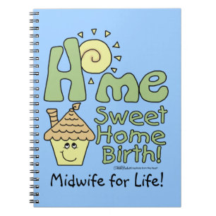 Thuis Lief Thuis Geboorte! -Huis en zon Notitieboek