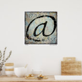 @ - thuis - lokale host - map poster (Keuken)