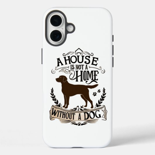 Thuis met poten Case-Mate iPhone case (Achterkant)