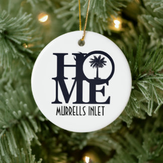 THUIS Murrells Inlet Keramisch Ornament