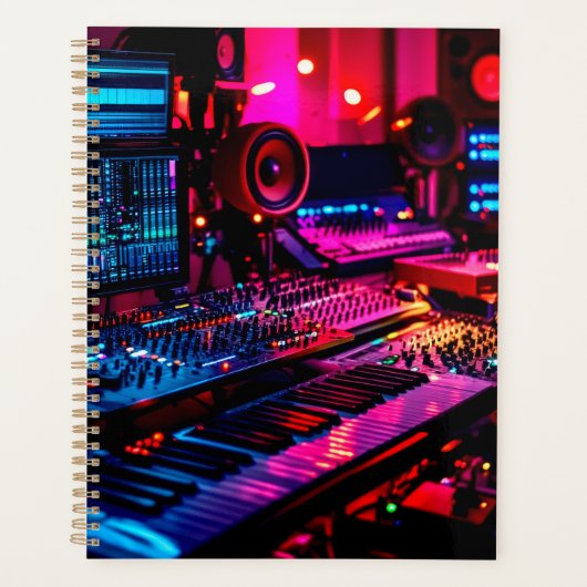 Thuis Muziekstudio Planner (Voorkant)