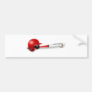 Thuis Run Game Team Coach Sporten Bal Pret Honkbal Bumpersticker