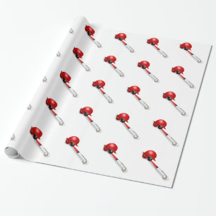 Thuis Run Game Team Coach Sporten Bal Pret Honkbal Cadeaupapier