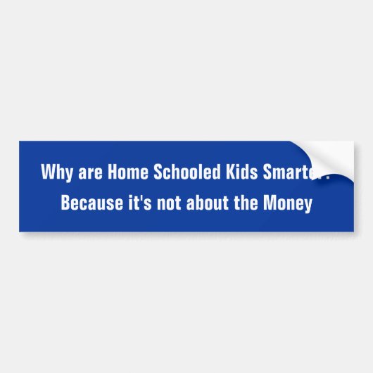 Thuis School Sticker (Voorkant)