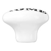 Thuis,  startstijl keramische puin keramische knop (Zijkant)