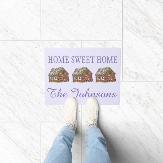 Thuis Sweet Home Snoep - Kerstontbijt Deurmat (Binnen)