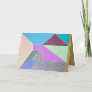 Thuis Trek Bedankkaart