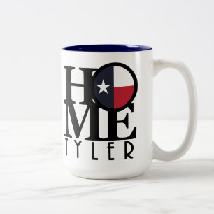 THUIS Tyler Texas 15oz Tweekleurige Koffiemok