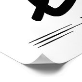 Thuis  Typografie van de Williams Familie Poster (Hoek)