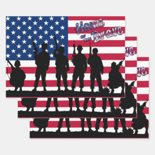 Thuis van de Brave Inpakpapier Vel