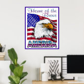Thuis van de Brave Poster (Thuiskantoor)