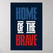 Thuis van de dappere poster (Voorkant)