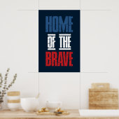 Thuis van de dappere poster (Keuken)