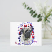 Thuis van de dapperen briefkaart (Staand voorkant)