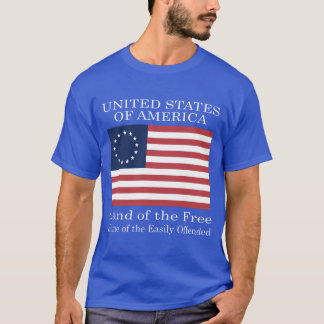 Thuis van de gemakkelijk beledigde t-shirt